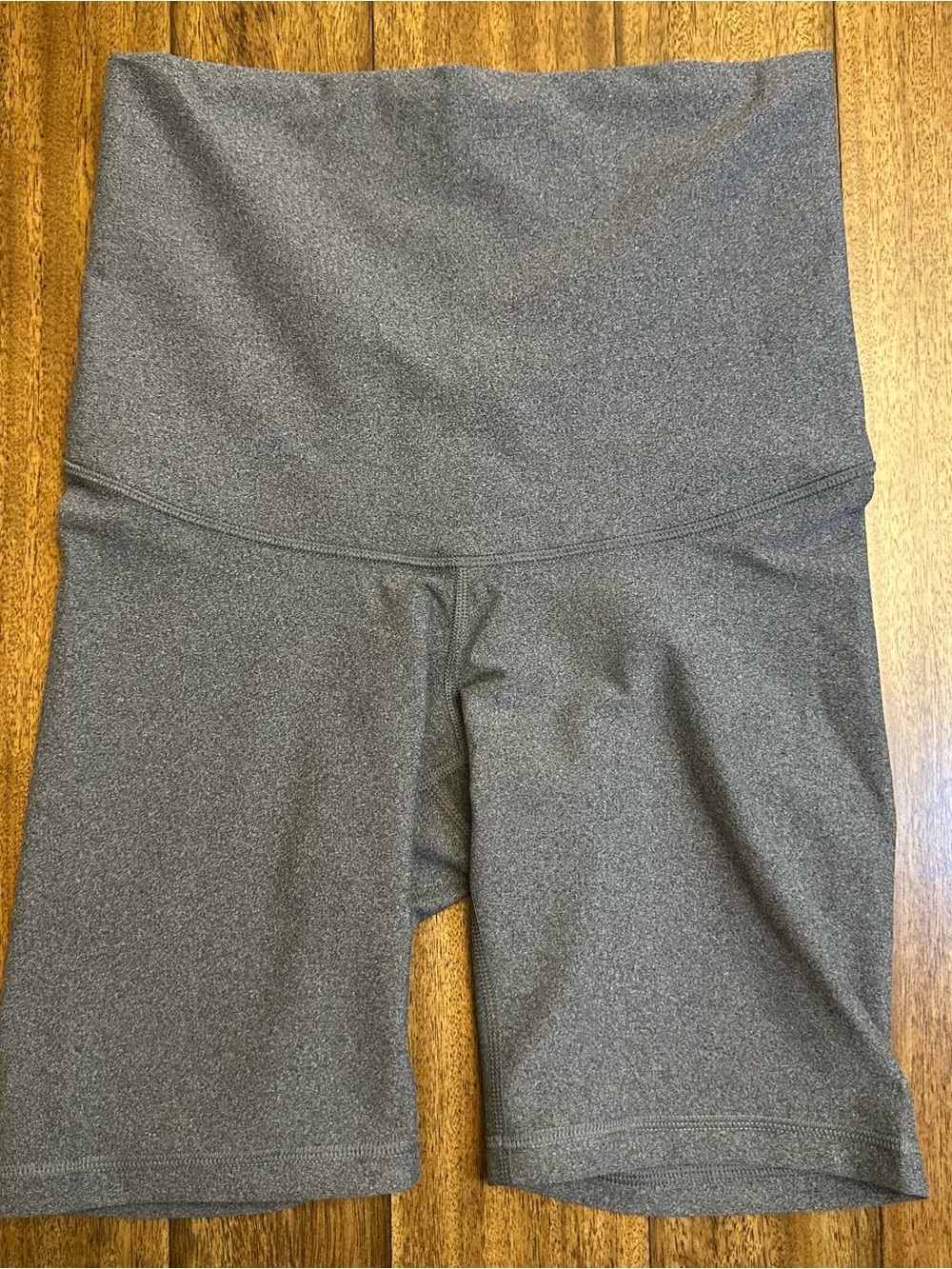 Old Navy Charcoal High-Rise Bike Shorts